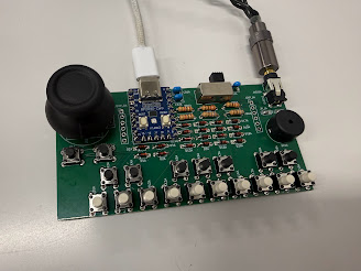 Tiny MIDI Synthの基板と操作系